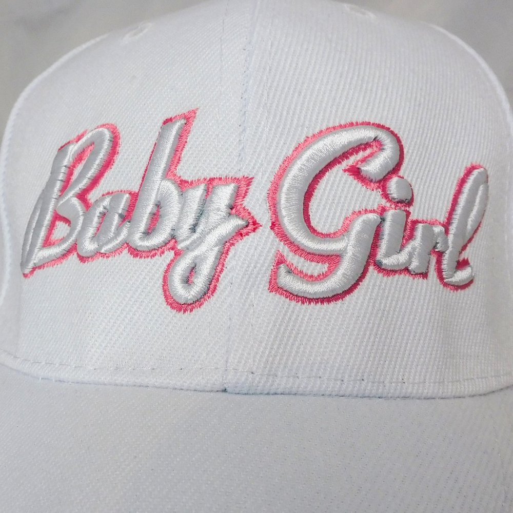 🟣 Baby Girl Embroidered Cap NWOT Adult - Picture 11 of 14